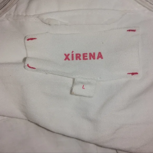 XiRENA White Beau Shirt L - Picture 8 of 9